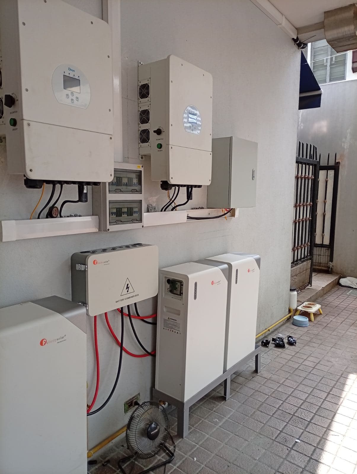 Inverter and batteries in Makati, installed by Onsolar