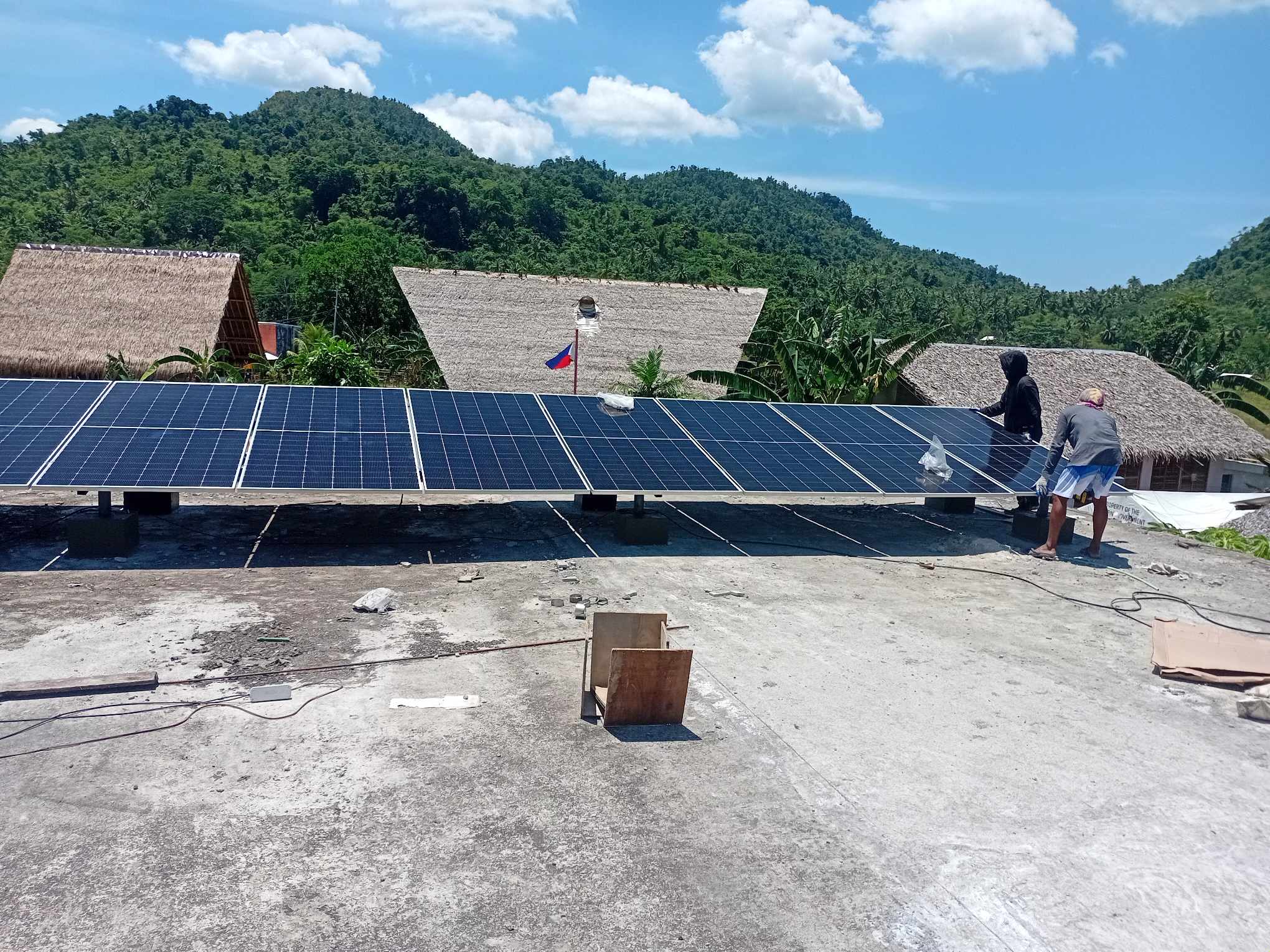 Resort solar panels